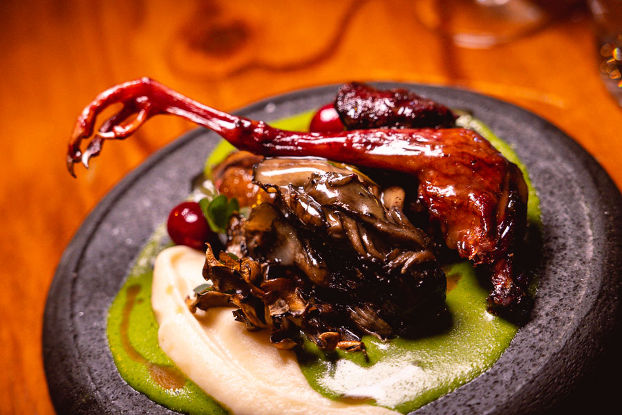 Pigeon at Perch, a pop-up dining experience by the team behind The Nest, Shanghai. Photo by Rachel Gouk.