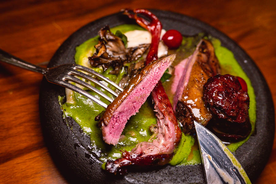 Pigeon at Perch, a pop-up dining experience by the team behind The Nest, Shanghai. Photo by Rachel Gouk.