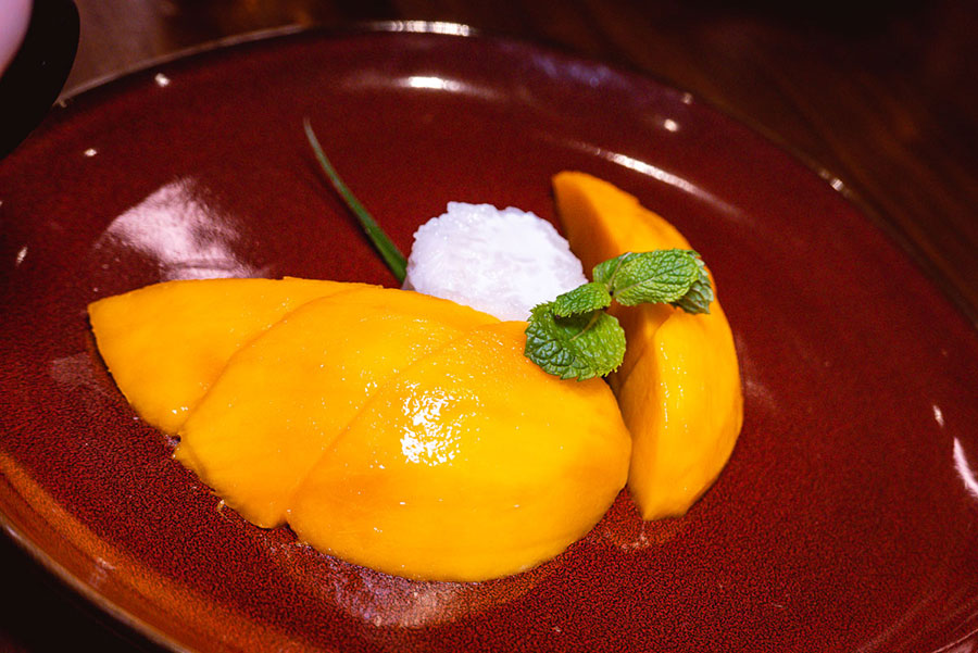 Dessert at Urban Cafe all-day dining and Southeast Asian restaurant at the Sukhothai Shanghai. Photo by Rachel Gouk