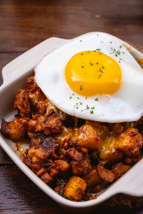 Brunch at Chuckville, an American barbecue restaurant and sports bar in Shanghai. Photo by Rachel Gouk. 