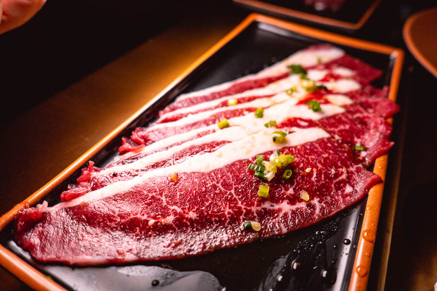 JUJU, a Korean barbecue restaurant and ganbei joint on the Bund, Shanghai. Photo by Rachel Gouk