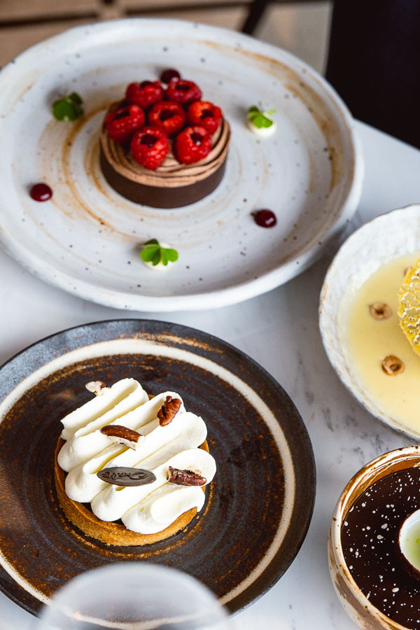 Desserts at Oxalis, contemporary French restaurant in Shanghai. Photo by Rachel Gouk