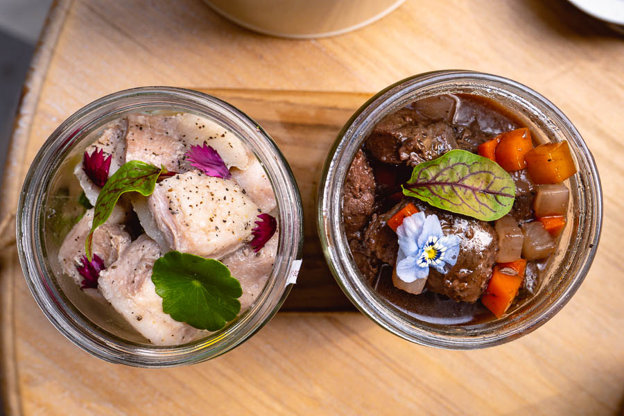 Popot, a cafe in Shanghai serving French food in eco-friendly glass jars. Photo by Rachel Gouk.