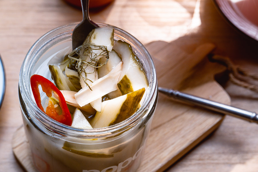 Popot, a cafe in Shanghai serving French food in eco-friendly glass jars. Photo by Rachel Gouk.
