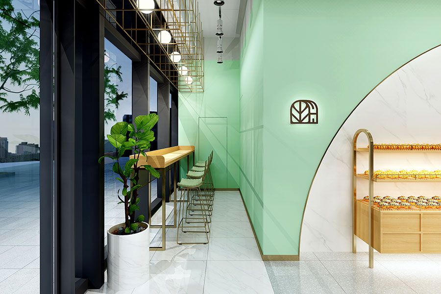 Sour Dough bakery in Shanghai.
