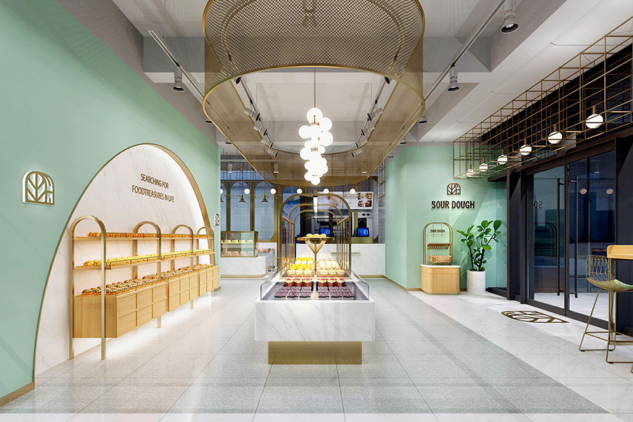 Sour Dough bakery in Shanghai.