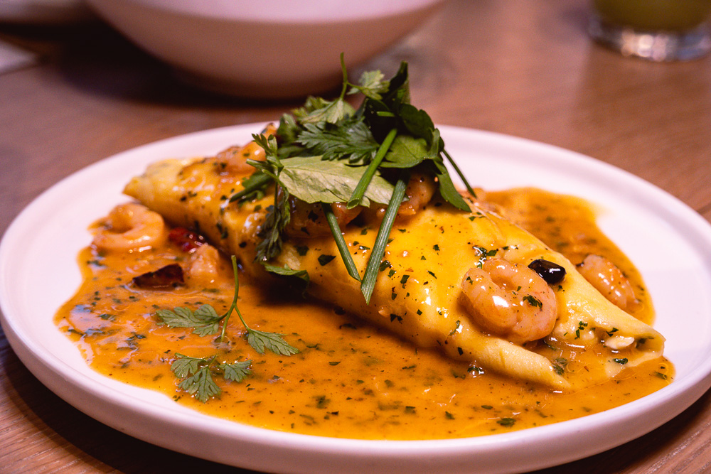 Soft Omelette. Brunch at Heritage by Madison, a restaurant in Shanghai. Photo by Rachel Gouk.
