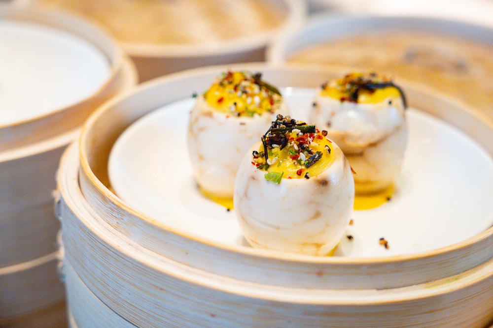 Deviled Eggs. Brunch at Heritage by Madison, a restaurant in Shanghai. Photo by Rachel Gouk.