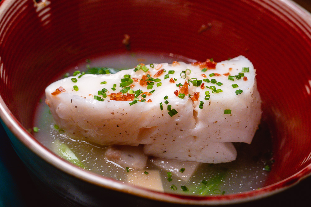 Dinner at Chameleon, a cocktail bar and restaurant in Shanghai. Photo by Rachel Gouk.