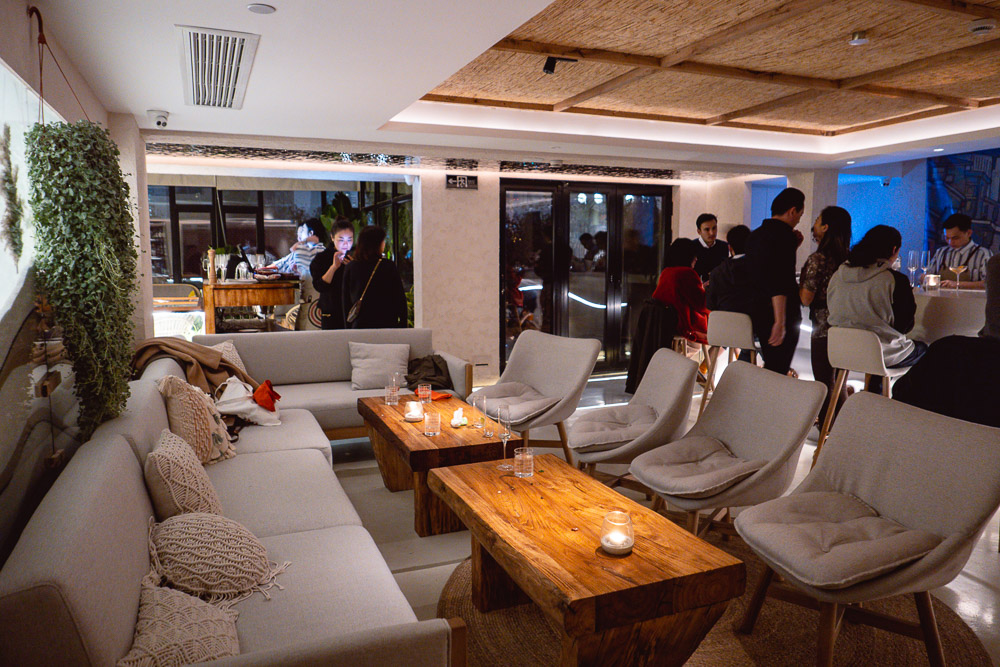 Chameleon is cocktail bar and restaurant in Shanghai by mixologists Carson Xie and Eddy Yang. Photo by Rachel Gouk.