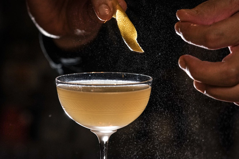 Chameleon is cocktail bar and restaurant in Shanghai by mixologists Carson Xie and Eddy Yang. Photo by Rachel Gouk.