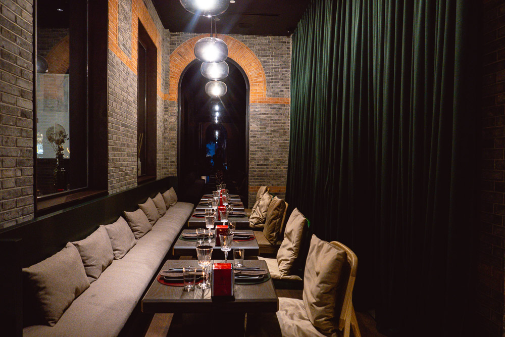 Charcohol, a cocktail bar and restaurant in Shanghai serving craft cocktails and global cuisine from the charcoal grill. Photo by Rachel Gouk.