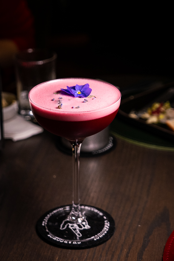 Cocktails at Charcohol, a cocktail bar and restaurant in Fengshengli, Shanghai. Photo by Rachel Gouk.
