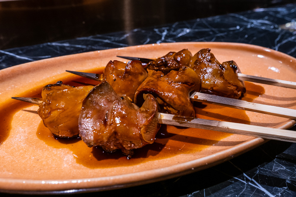 High Yaki, a Japanese restaurant in Shanghai specializing in yakitori and yakiniku. Photo by Rachel Gouk.