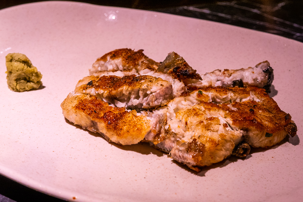 Grilled eel at High Yaki, a Japanese restaurant in Shanghai specializing in yakitori and yakiniku. Photo by Rachel Gouk.