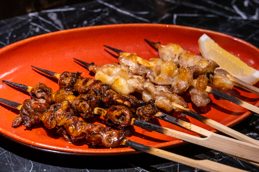 High Yaki, a Japanese restaurant in Shanghai specializing in yakitori and yakiniku. Photo by Rachel Gouk.