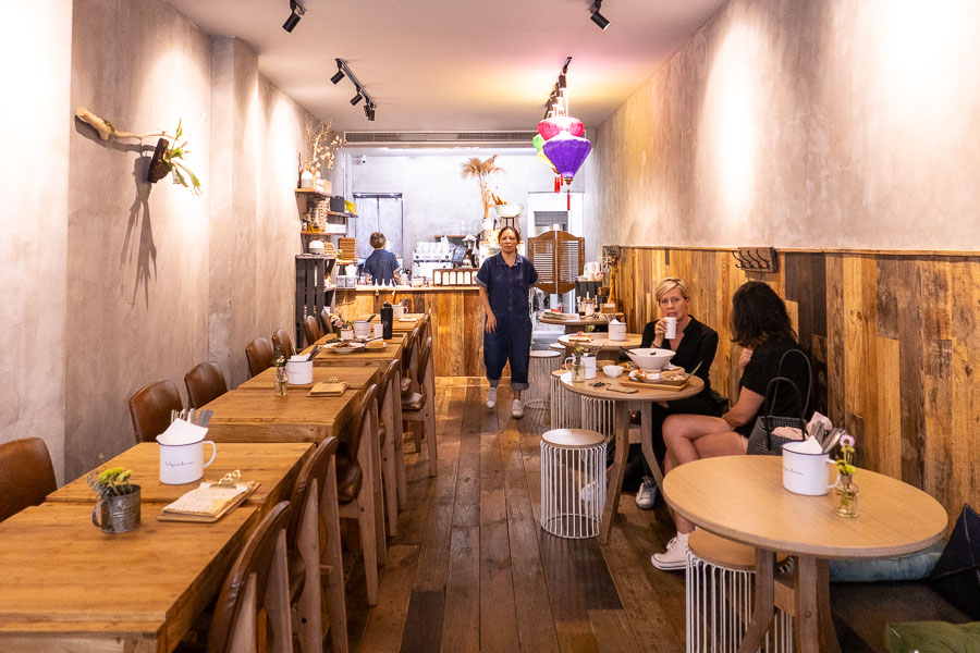 Lady Vietnam, a Vietnamese restaurant serving pho and other popular dishes on Yongkang Lu, Shanghai. Photo by Rachel Gouk.