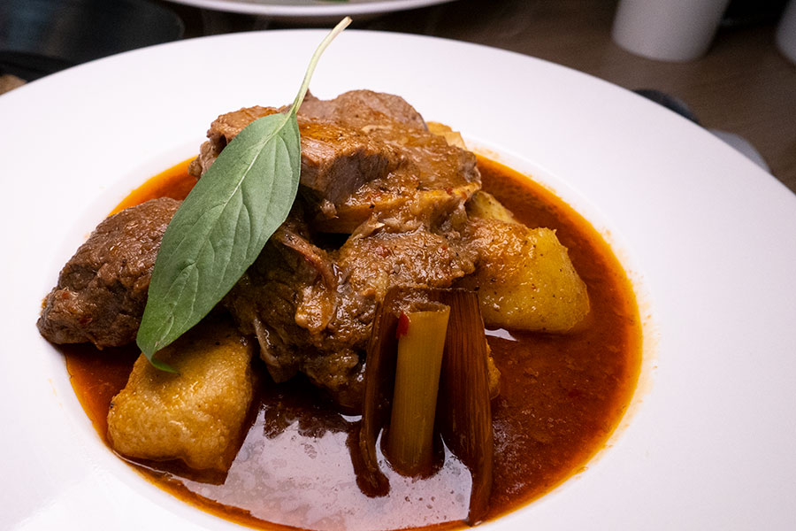 Chicken curry at Lady Vietnam, a Vietnamese restaurant on Yongkang Lu, Shanghai. Photo by Rachel Gouk.