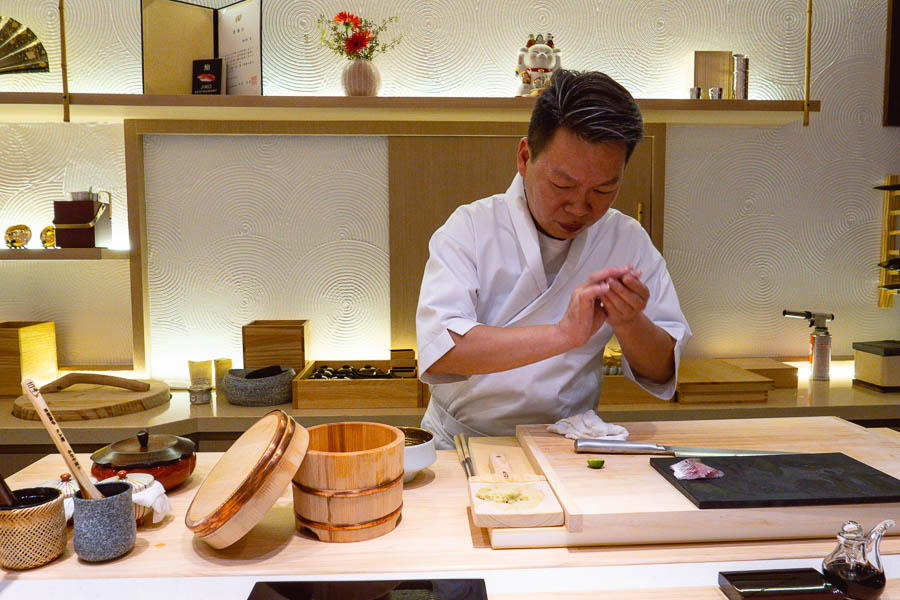 Sushi Naoki, one of the best Japanese restaurants in Shanghai for omakase. Photo by Rachel Gouk @ Nomfluence.