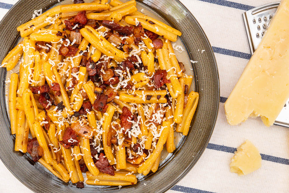 Easy recipes: Sobrassada pasta. Photo & Recipe by Rachel Gouk @ Nomfluence.