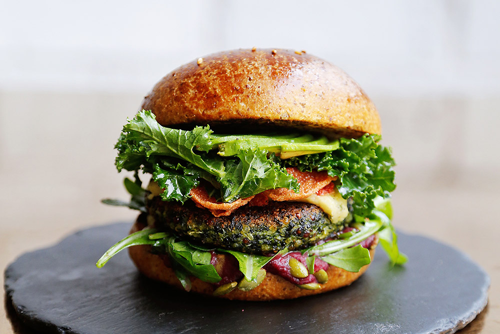 Where to eat sandwiches in Shanghai—Green Giant Flaxseed vegan sandwich at O'Mills.