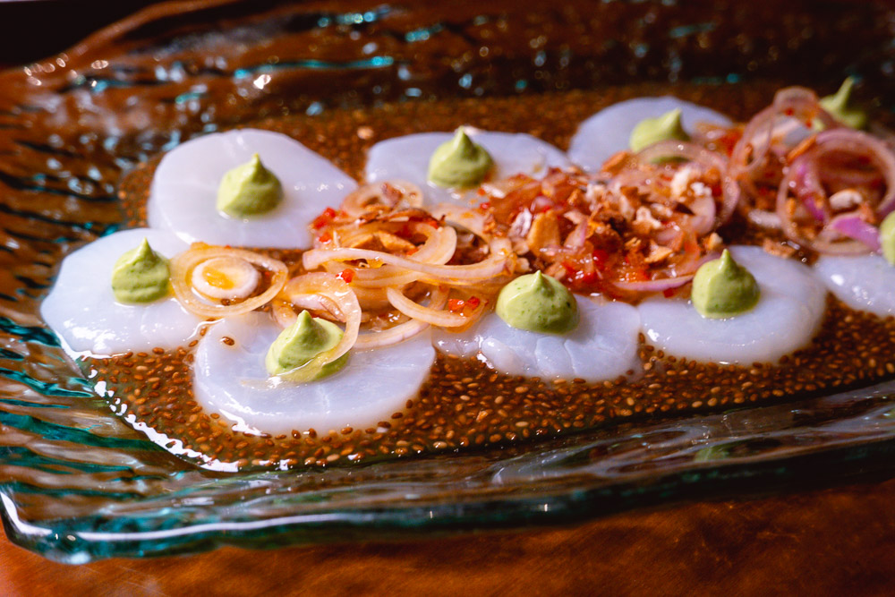 Tiradito at Colca, Peruvian restaurant's second location at North Bund, Hongkou, Shanghai. Photo by Rachel Gouk @ Nomfluence. 