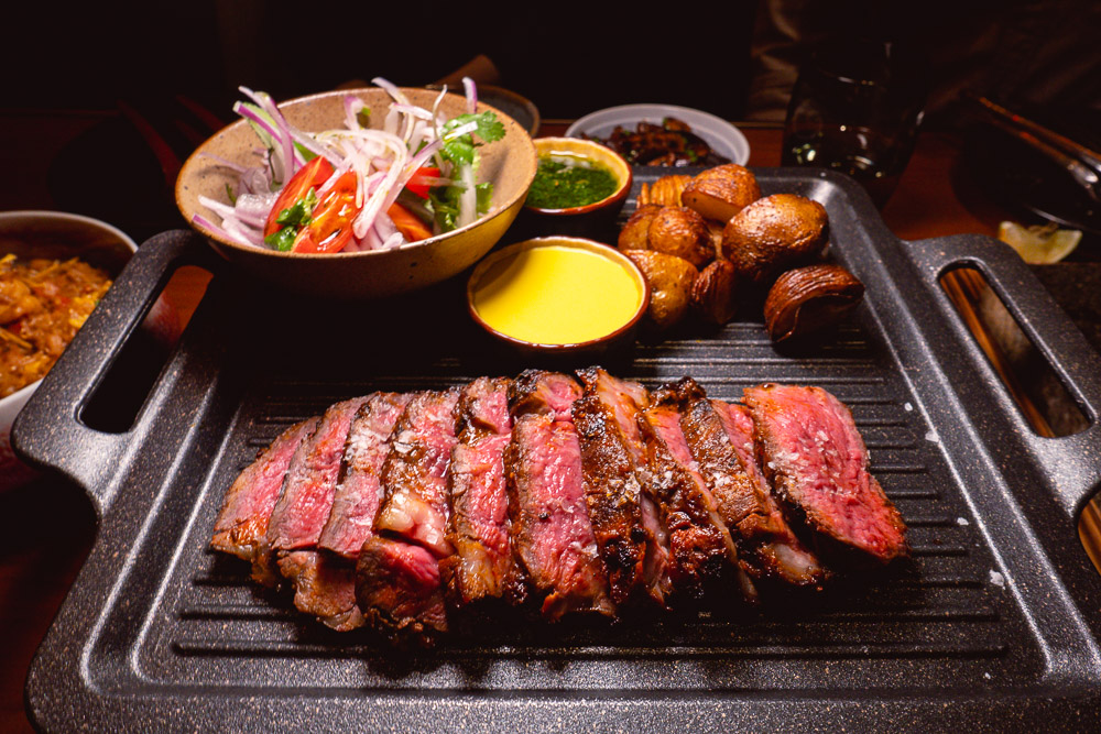 Steaks at Colca, Peruvian restaurant's second location at North Bund, Hongkou, Shanghai. Photo by Rachel Gouk @ Nomfluence. 