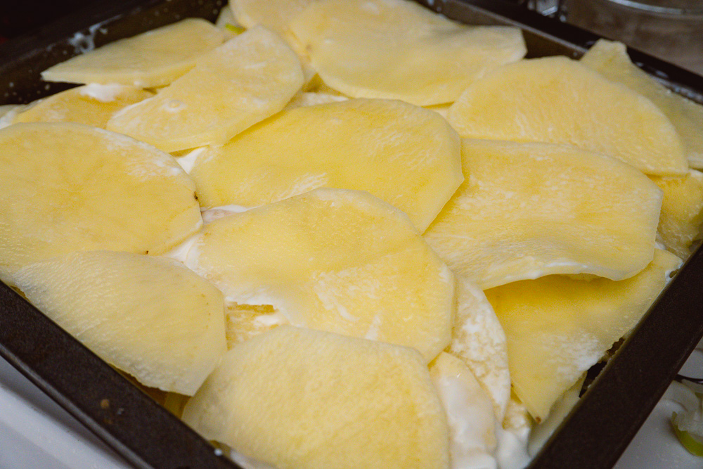 3 recipes with fromage blanc: Potato Gratin. Photo by Rachel Gouk @ Nomfluence.