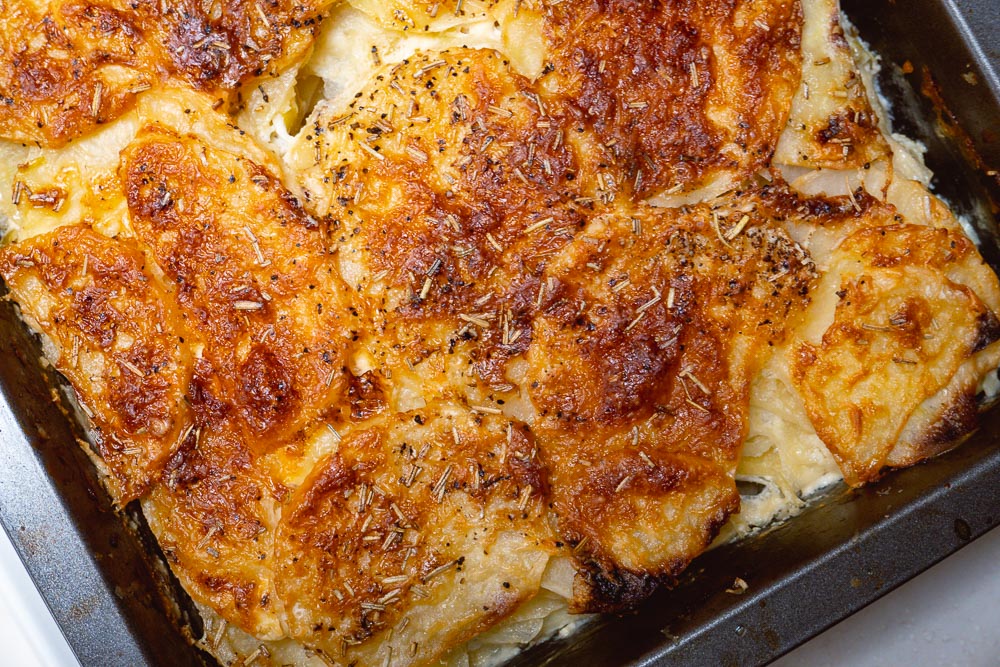 3 recipes with fromage blanc: Potato Gratin. Photo by Rachel Gouk @ Nomfluence.