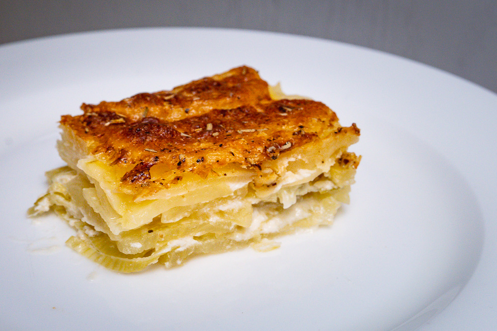 3 recipes with fromage blanc: Potato Gratin. Photo by Rachel Gouk @ Nomfluence.