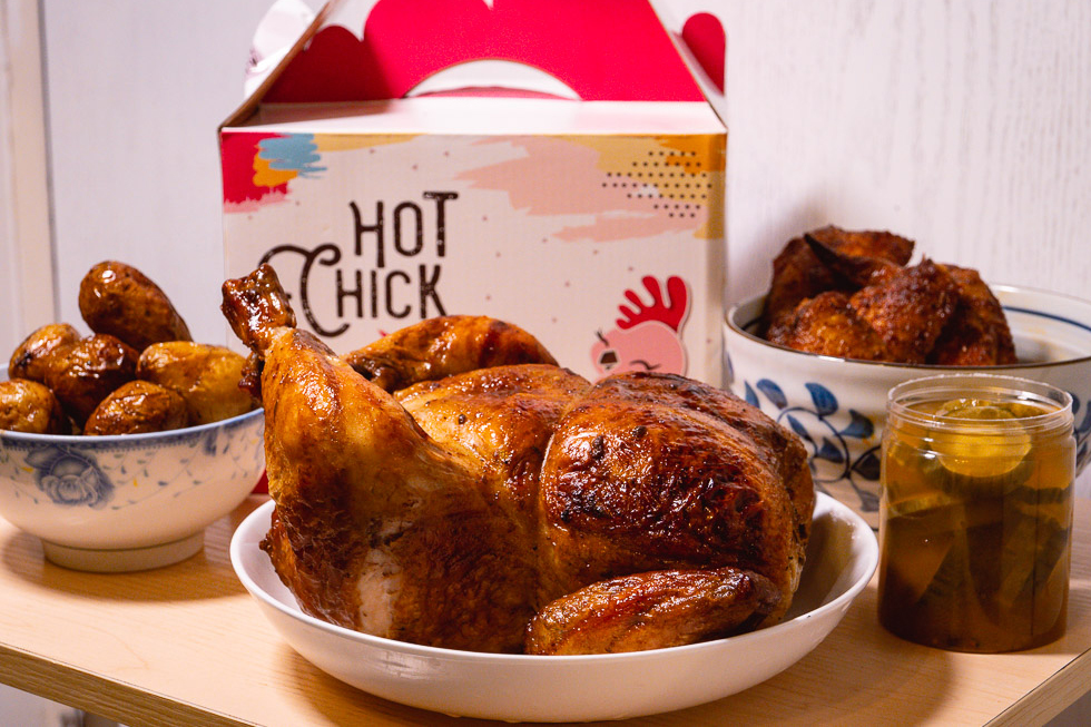 Where to get the best rotisserie chicken in Shanghai: Hot Chick. Photo by Rachel Gouk @ Nomfluence.