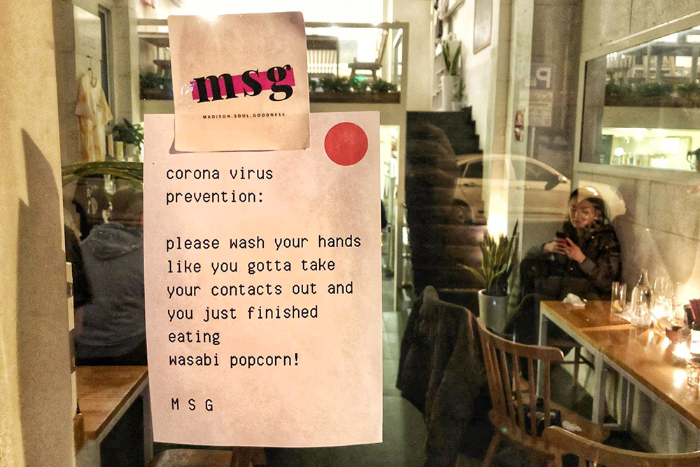 "MSG"—a pop-up inspired by late-night NYC romps and izakaya culture. Austin Hu of Heritage by Madison is popping up at Egg! Fridays & Saturdays this March.