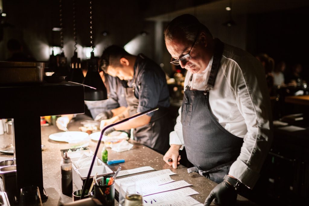 Stefan Stiller, chef/patron of Taian Table, Michelin two-star restaurant in Shanghai.
