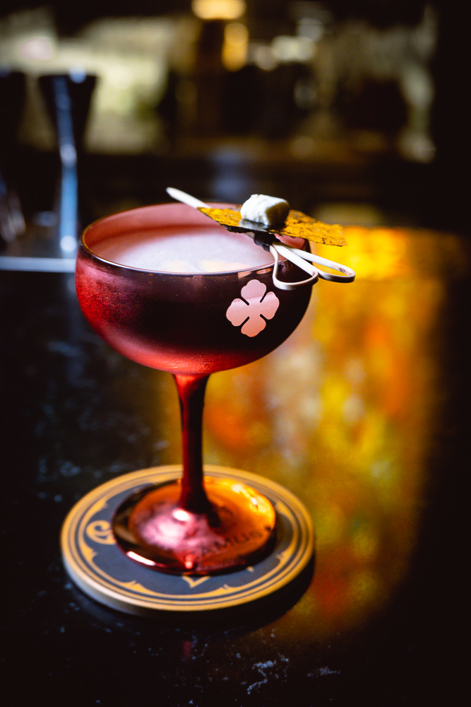 Cocktails at The Broken Dagger, a speakeasy cocktail bar in Shanghai. Photo by Rachel Gouk @ Nomfluence.