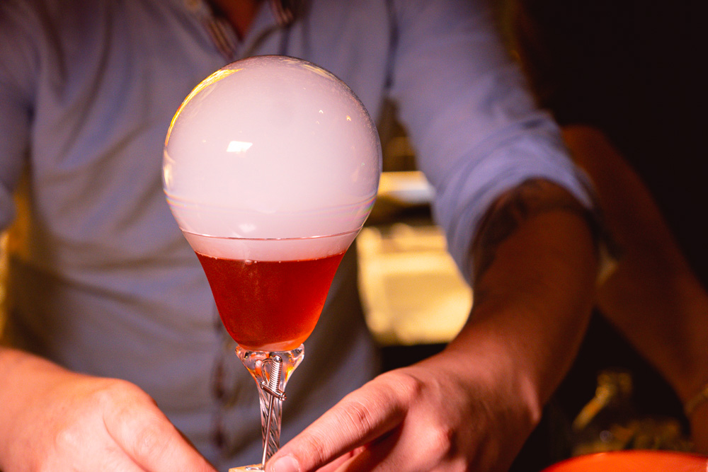 Cocktails at The Broken Dagger, a speakeasy cocktail bar in Shanghai. Photo by Rachel Gouk @ Nomfluence.