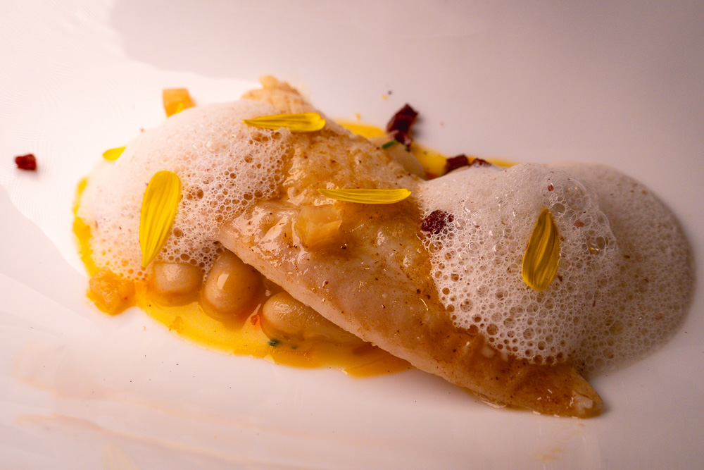 Dover sole at Taian Table, Michelin two-star restaurant in Shanghai. Photo by Rachel Gouk @ Nomfluence.