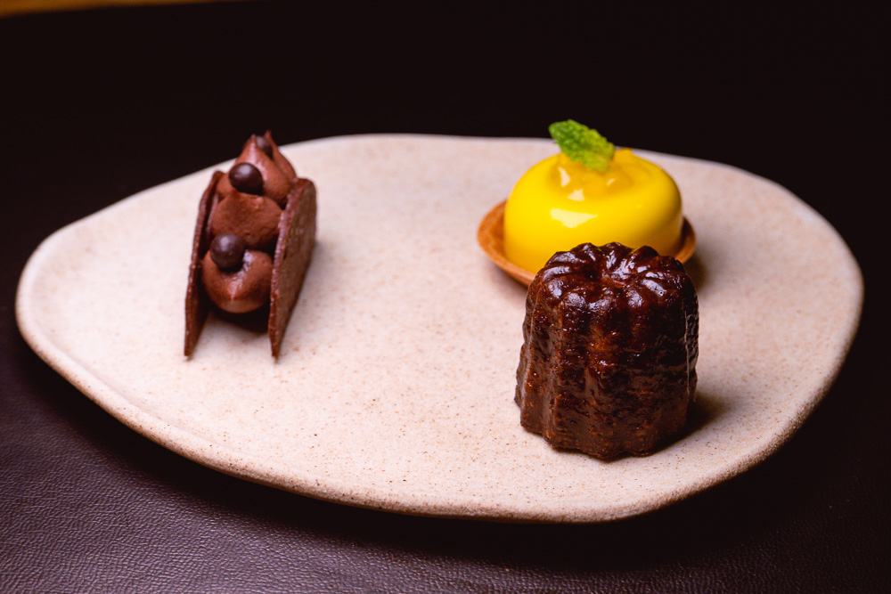 Petit fours at Taian Table, Michelin two-star restaurant in Shanghai. Photo by Rachel Gouk @ Nomfluence.