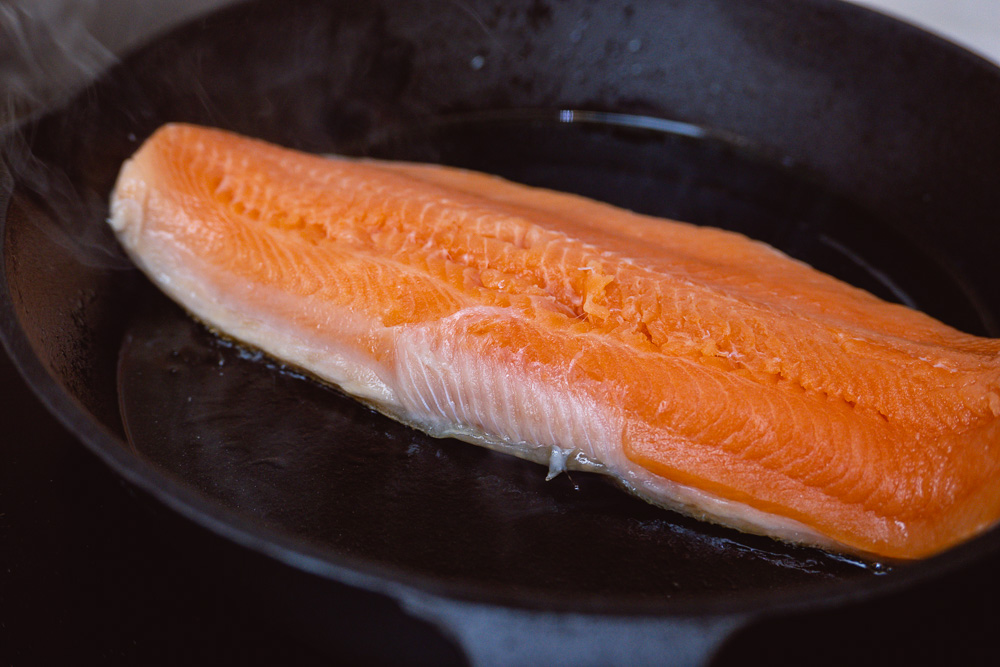 How to cook arctic char. Seafood from acornfresh. Photo & Recipe by Rachel Gouk @ Nomfluence.