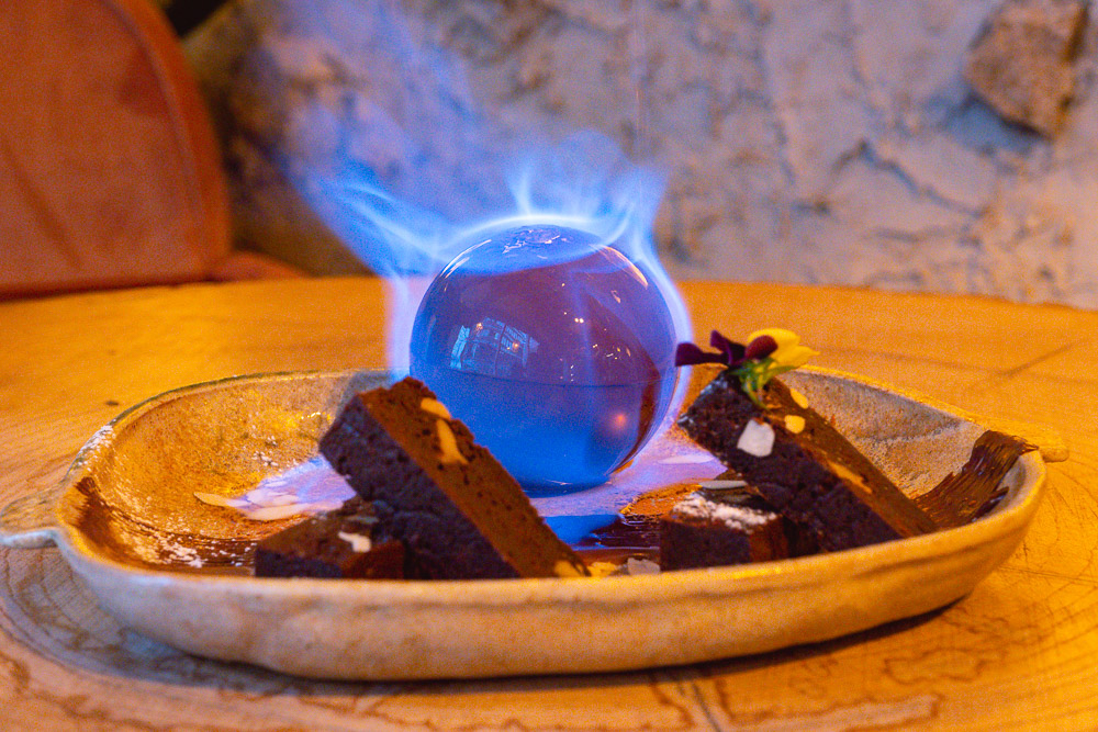Desserts at Barbarian North Bund, a restaurant in Shanghai. Photo by Rachel Gouk @ Nomfluence.