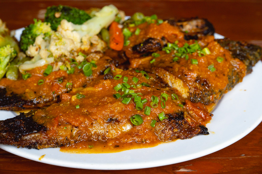 Marinated grilled fish at Nepali Kitchen, a Nepalese restaurant in Shanghai. Photo by Rachel Gouk @ Nomfluence.