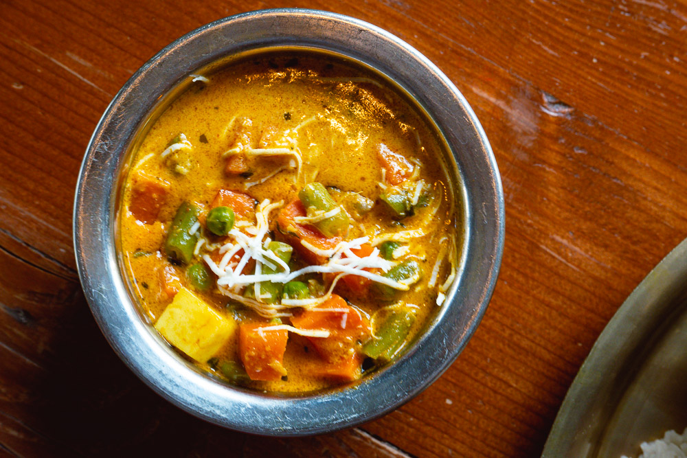 Curries at Nepali Kitchen, a Nepalese restaurant in Shanghai. Photo by Rachel Gouk @ Nomfluence.