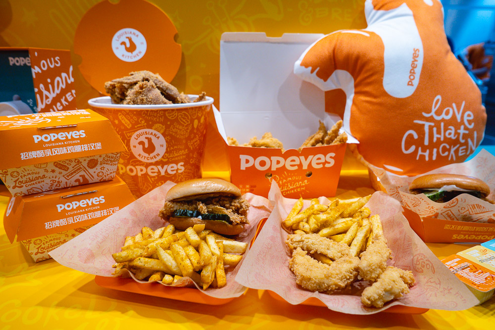 Popeyes opens in Shanghai, the first flagship in China. Photo by Rachel Gouk @ Nomfluence.