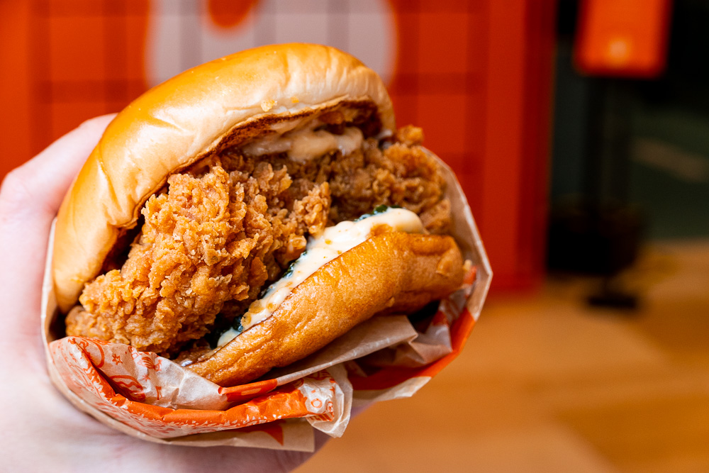 Popeyes Louisiana Kitchen opens its first flagship location in Shanghai, China. Photo by Rachel Gouk @ Nomfluence.