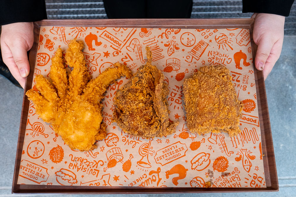 Popeyes Louisiana Kitchen opens its first flagship location in Shanghai, China. Photo by Rachel Gouk @ Nomfluence.