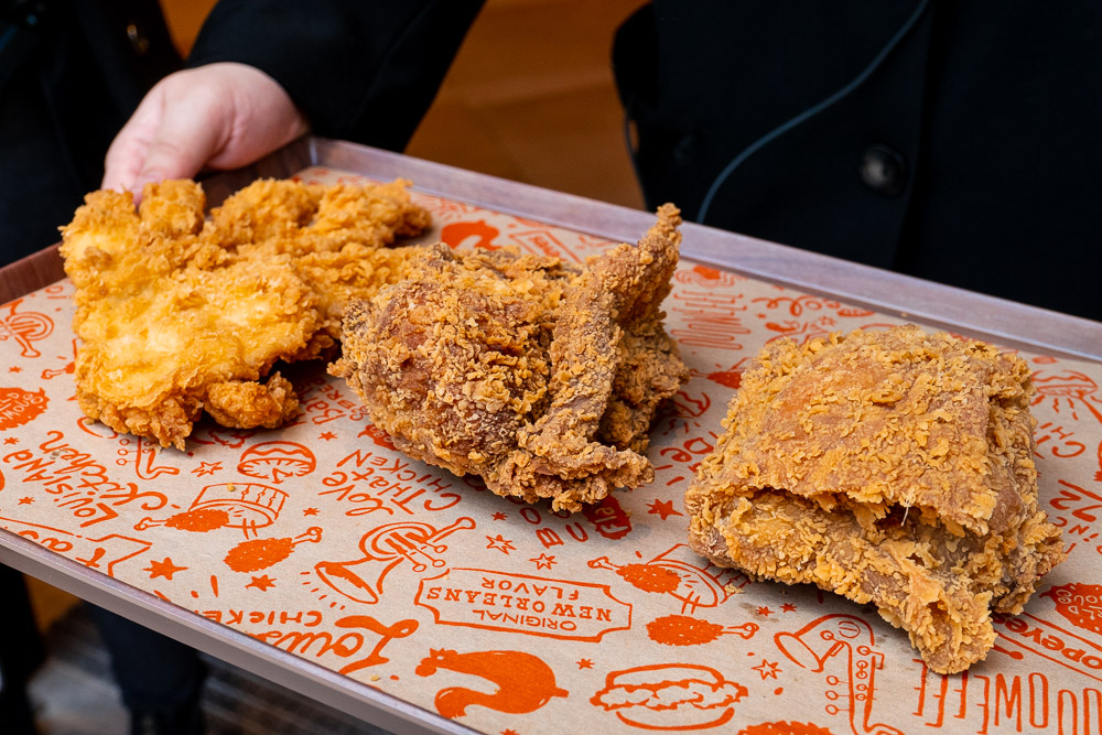 Popeyes Louisiana Kitchen opens its first flagship location in Shanghai, China. Photo by Rachel Gouk @ Nomfluence.
