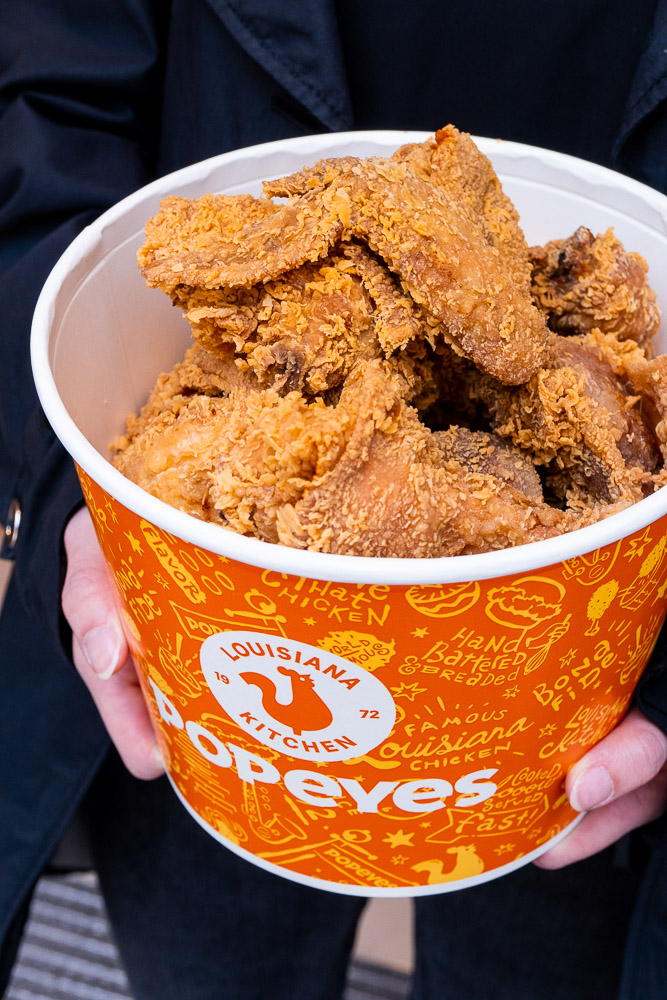 Popeyes Louisiana Kitchen opens its first flagship location in Shanghai, China. Photo by Rachel Gouk @ Nomfluence.