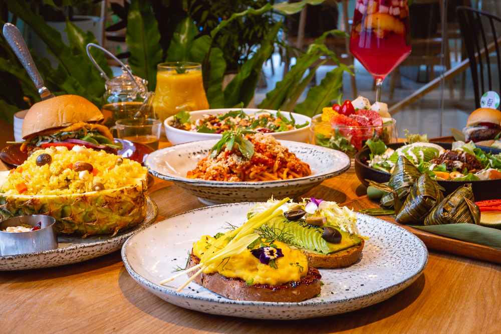 Green Friday is a vegan / plant-based restaurant in Shanghai. Photo by Rachel Gouk @ Nomfluence.