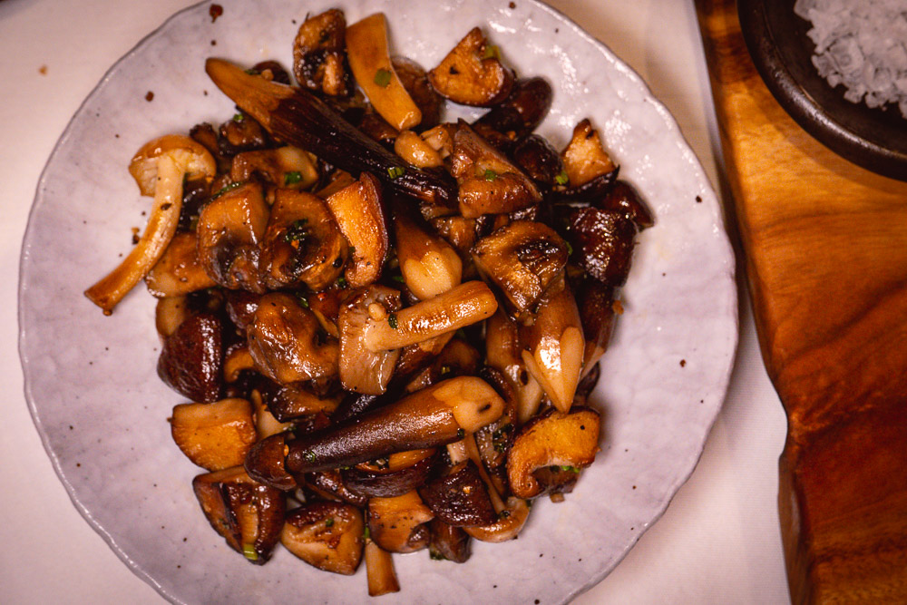 Mushroom sides at Rye & Co, a classic American steakhouse in Shanghai. Photo by Rachel Gouk @ Nomfluence.