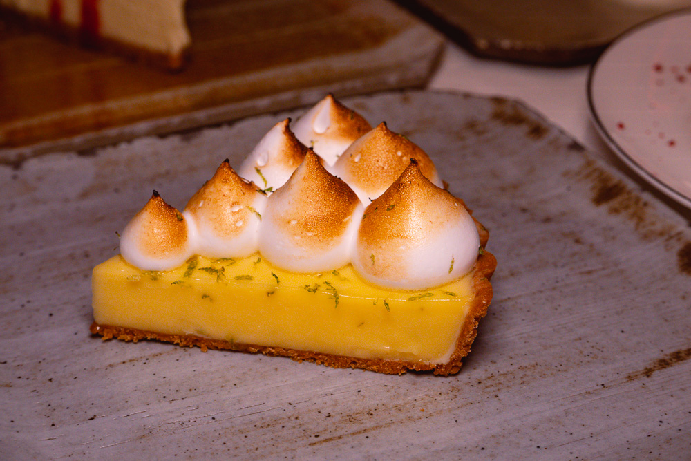 Key lime pie at Rye & Co, a classic American steakhouse in Shanghai. Photo by Rachel Gouk @ Nomfluence.