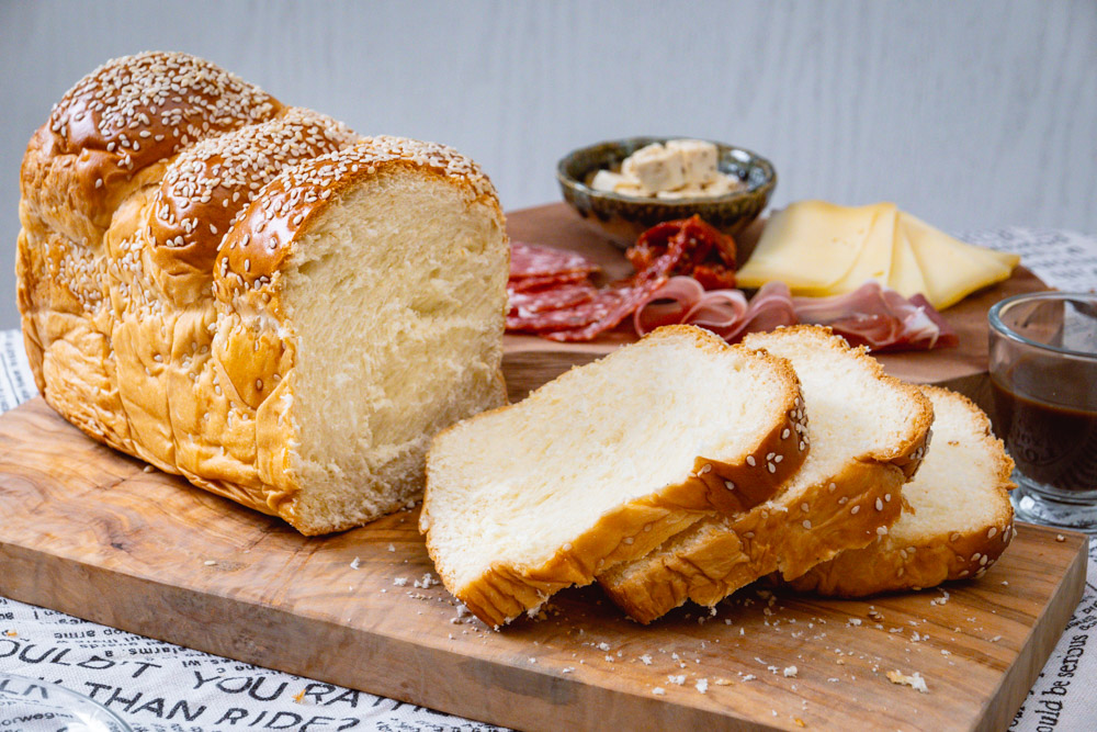 Halla or Challah bread.  Bread delivery in Shanghai: Mediterranean Bakery. Photo by Rachel Gouk @ Nomfluence. 
